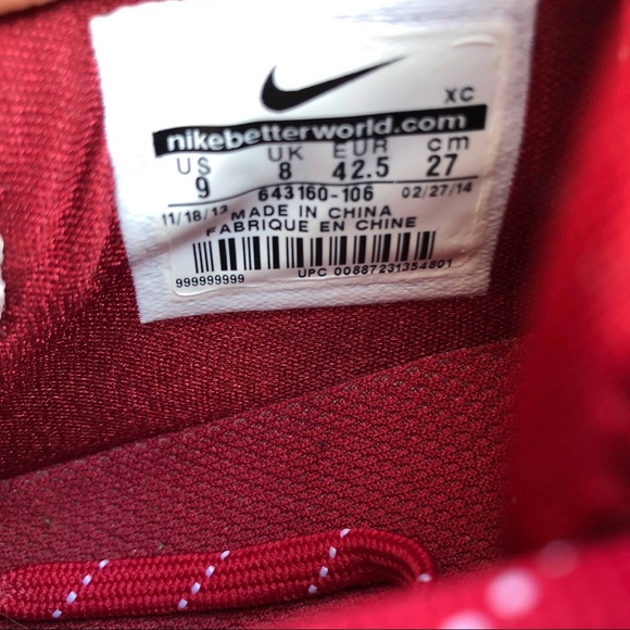 Nike vapor speed low d football cleats - Picture 8 of 8